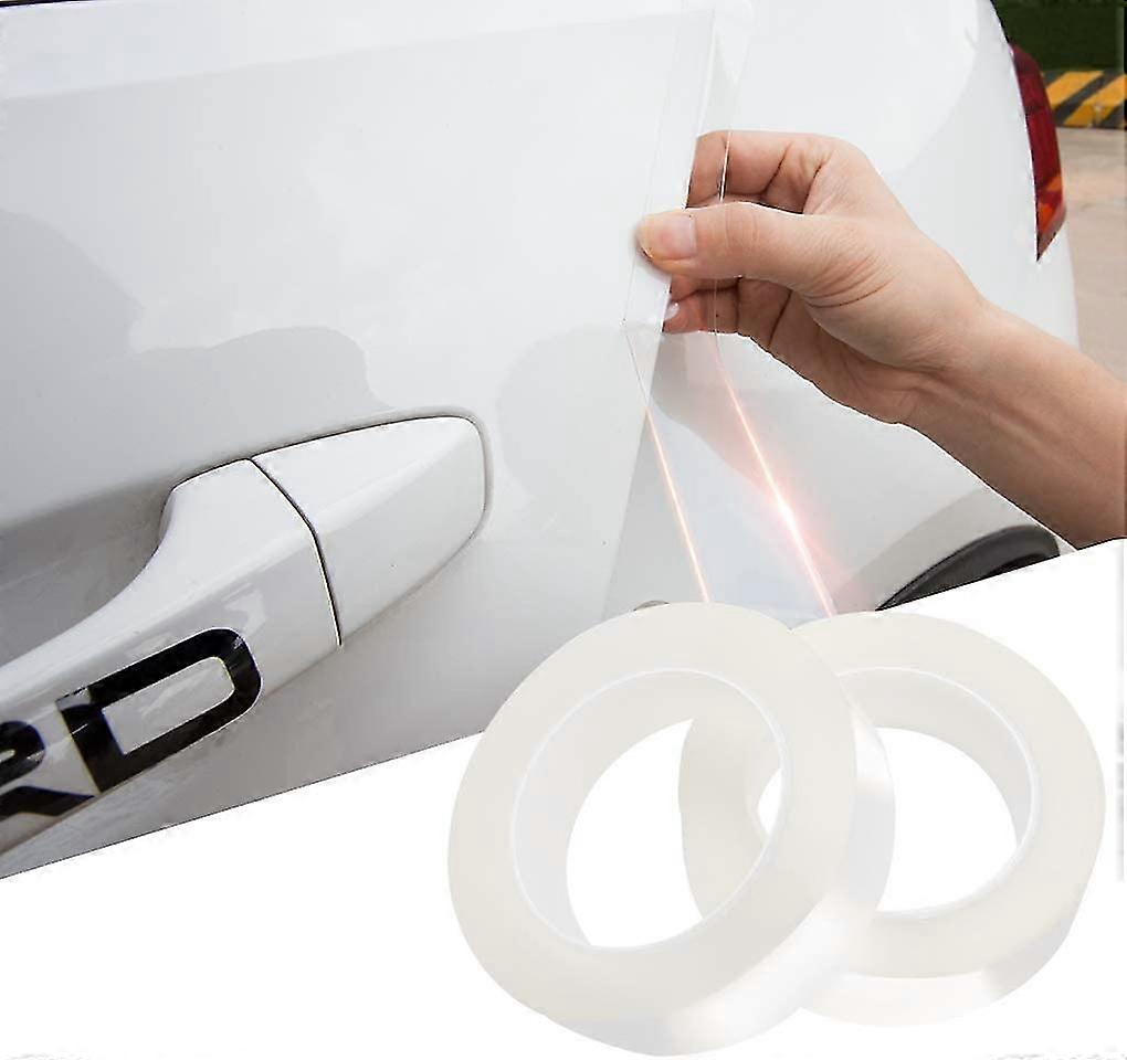 Car Door Edge Guard Clear,anti-collision Fits,door Entry Guards Scratch Cover For Most Car(1.2in X 16ft)