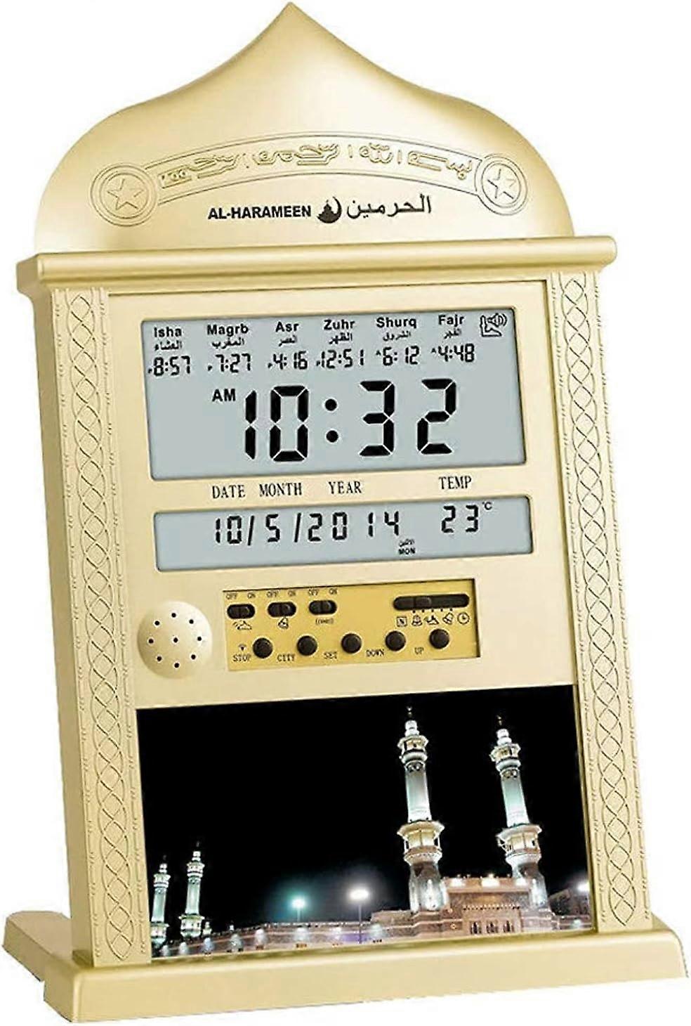Wall  Clock HA 4004  table/wall clock Gold