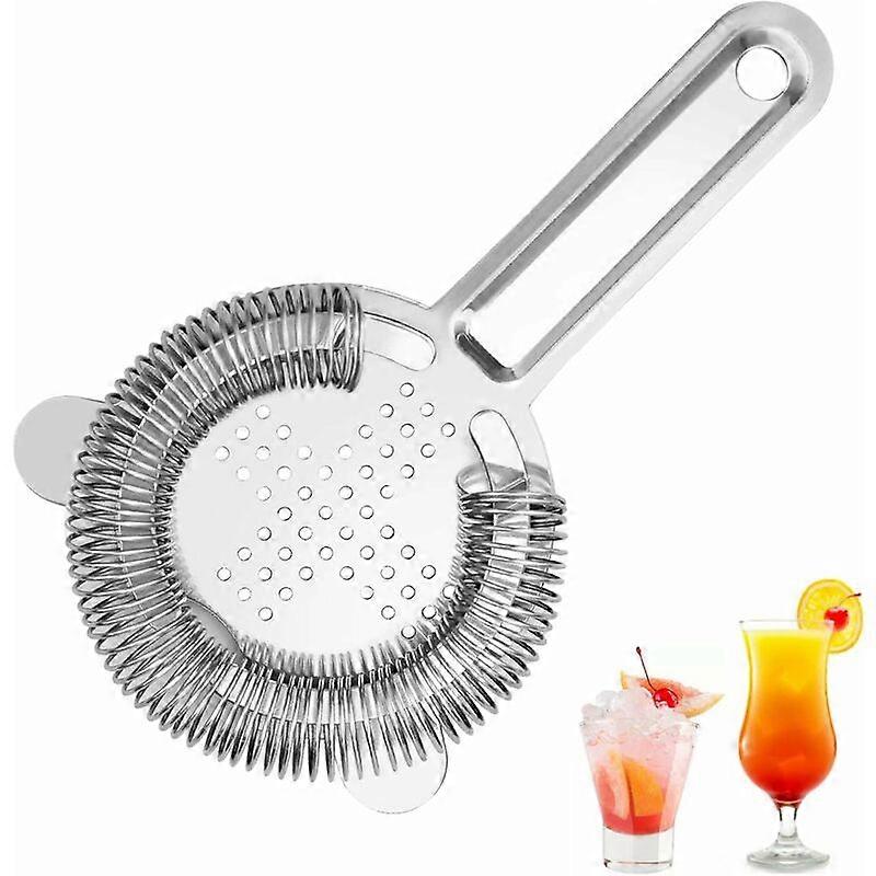 Stainless steel cocktail strainer for bartender