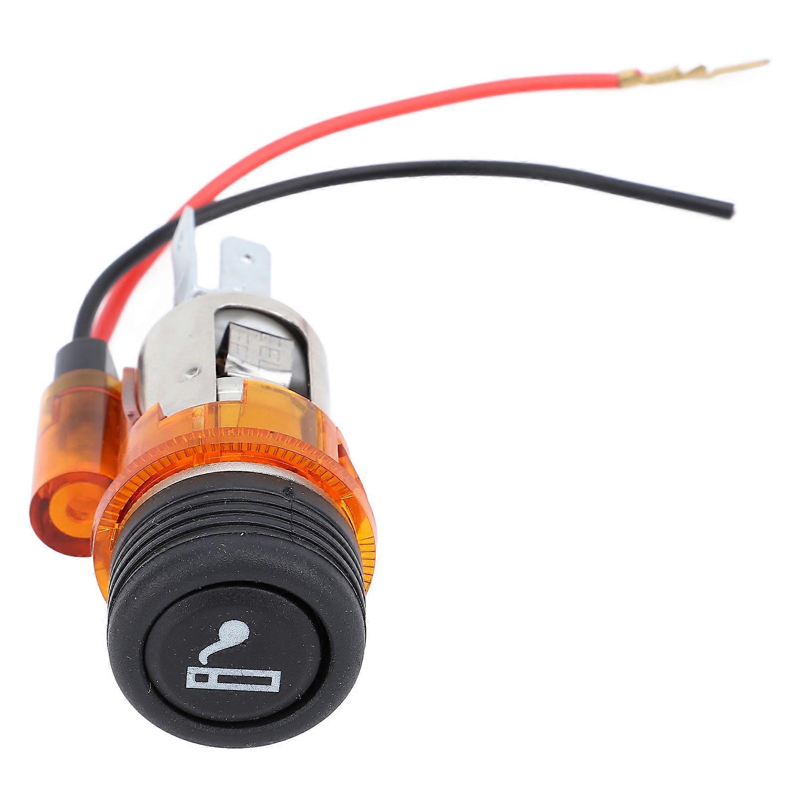 ford fiesta cigarette lighter cap Cigar Lighter Socket Heat Resistant Ceramic Protector 12V Car Cigar Lighter  Outlet for Mondeo Fiesta Escort Ka