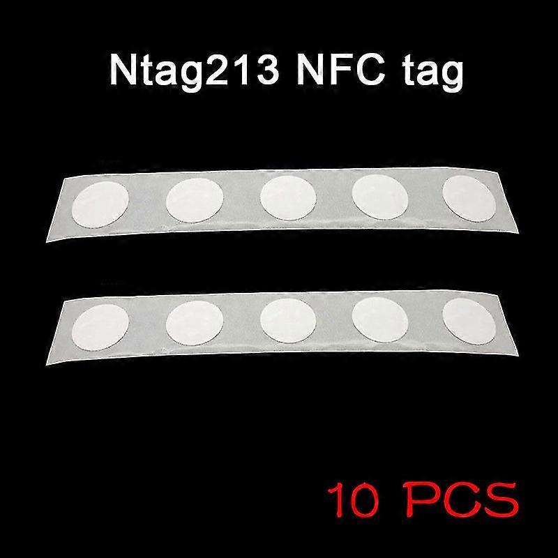 10pcs מדבקת תגי Nfc 13.56 מגה הרץ 25mm שבב אוניברסלי עמיד עבור טלפון נייד