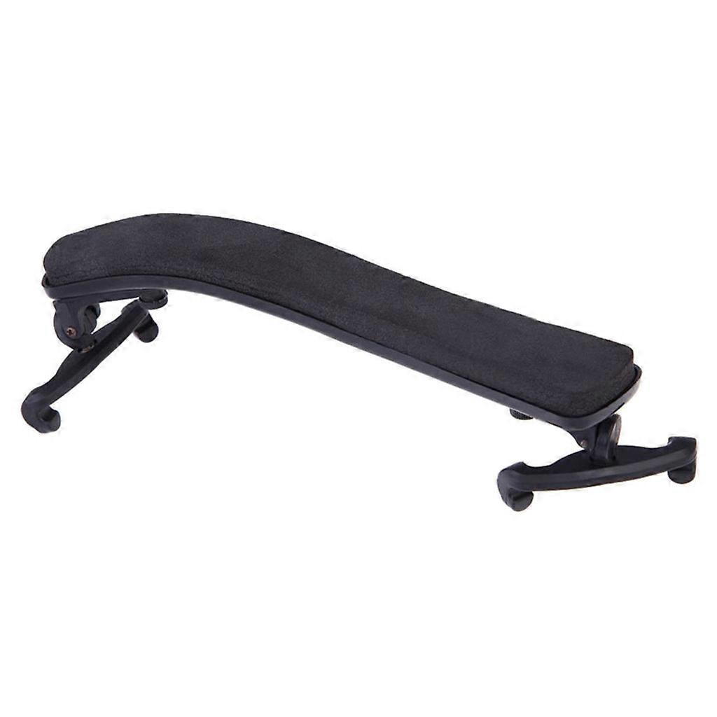 Professional Violin Shoulder Rest with Soft Foam Fully Adjustable for 3/4 4/4 Violin Parts Black