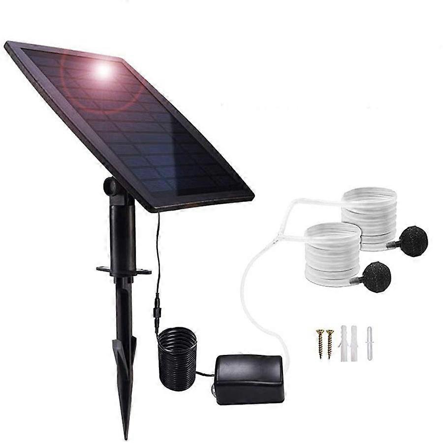 Solar energy aquarium oxygenating pump large power bubble outdoor pool oxygenating pump fishing fish oxygenating machine