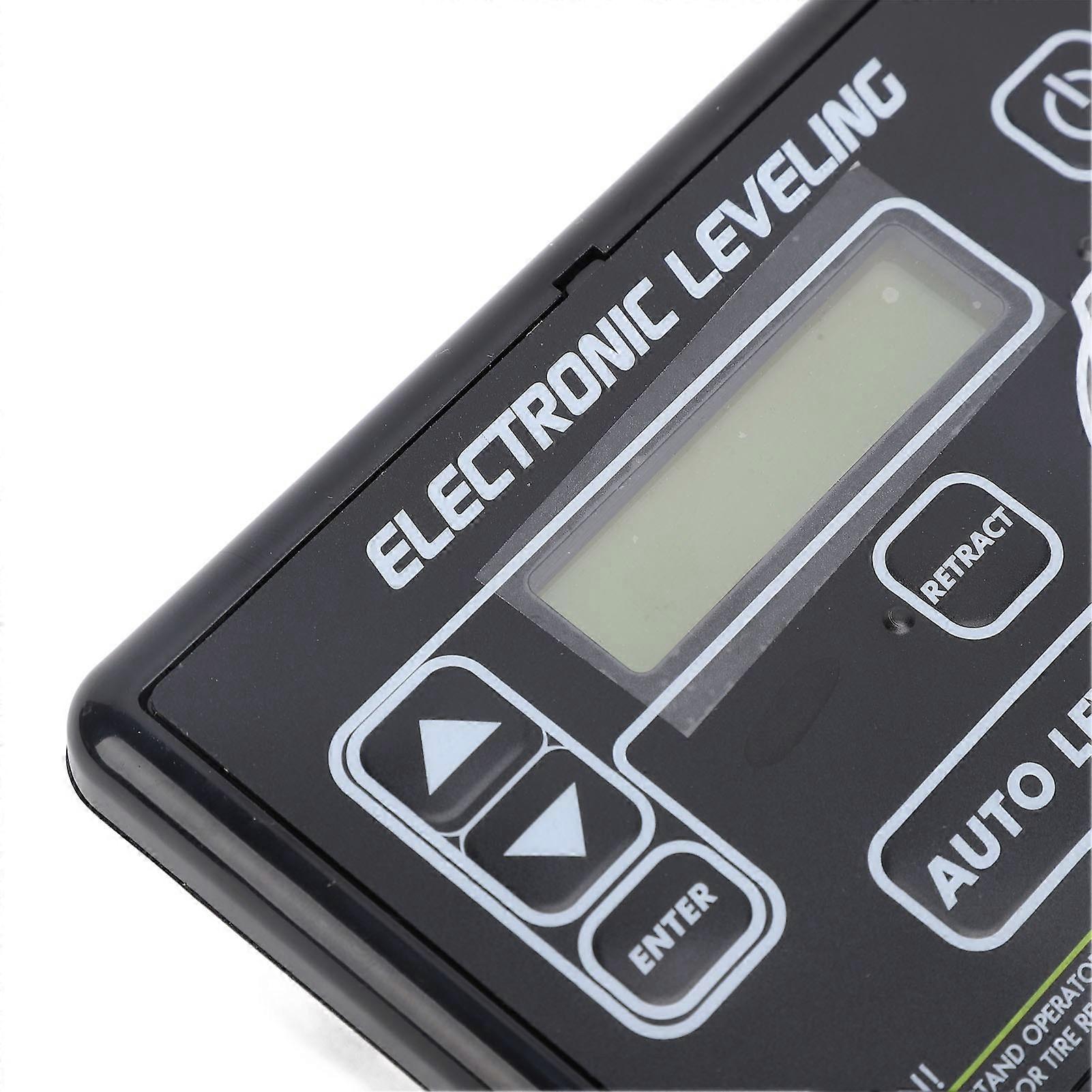 RV Auto Leveling System 421484 Touchpad Electronic Leveling Control Panel with Button for Lippert RV 5th Wheel and Travel Trailer
