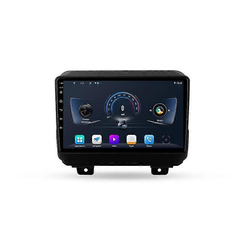 Car Radio For Jeep Wrangler 4 JL 2018-2019 Multimedia Video Player WIFI Navigation GPS