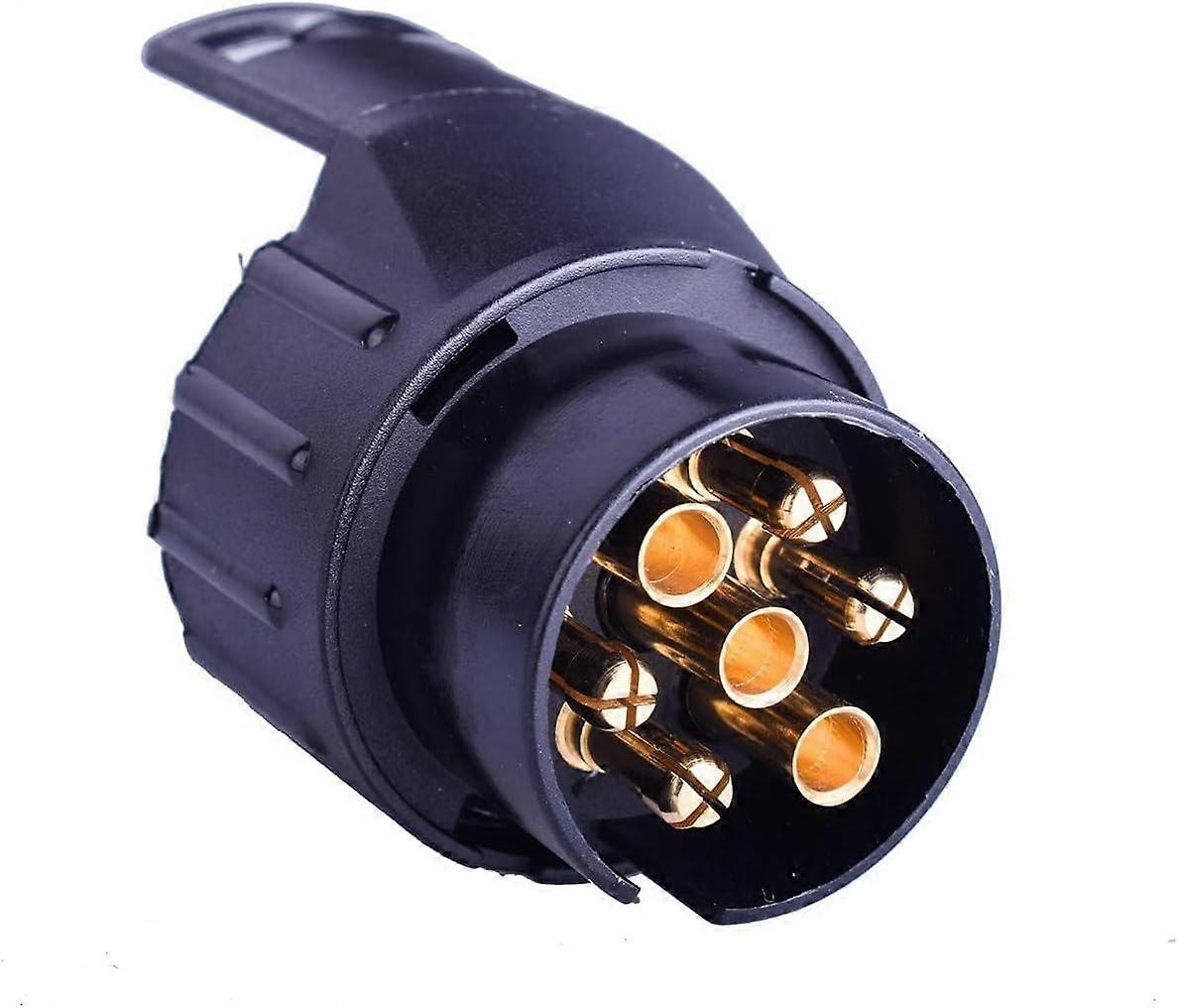 7/13 Trailer Plug Adapter to Electrical Plug Connector for Caravan Truck Tow Bar - Waterproof 7 to 13 Pin Adapter