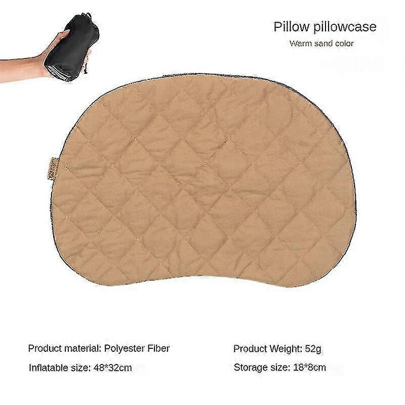 インフレータブルピローポータブル自己膨張エアピロー超軽量屋外キャンプハイキング旅行