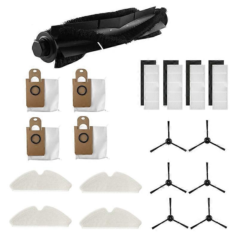 For Proscenic M7 Pro M7 Max Dust Bag Filters Side Brushes Roller Brushes Mop Clothes Robotic Parts Sweeping Robot Accessories