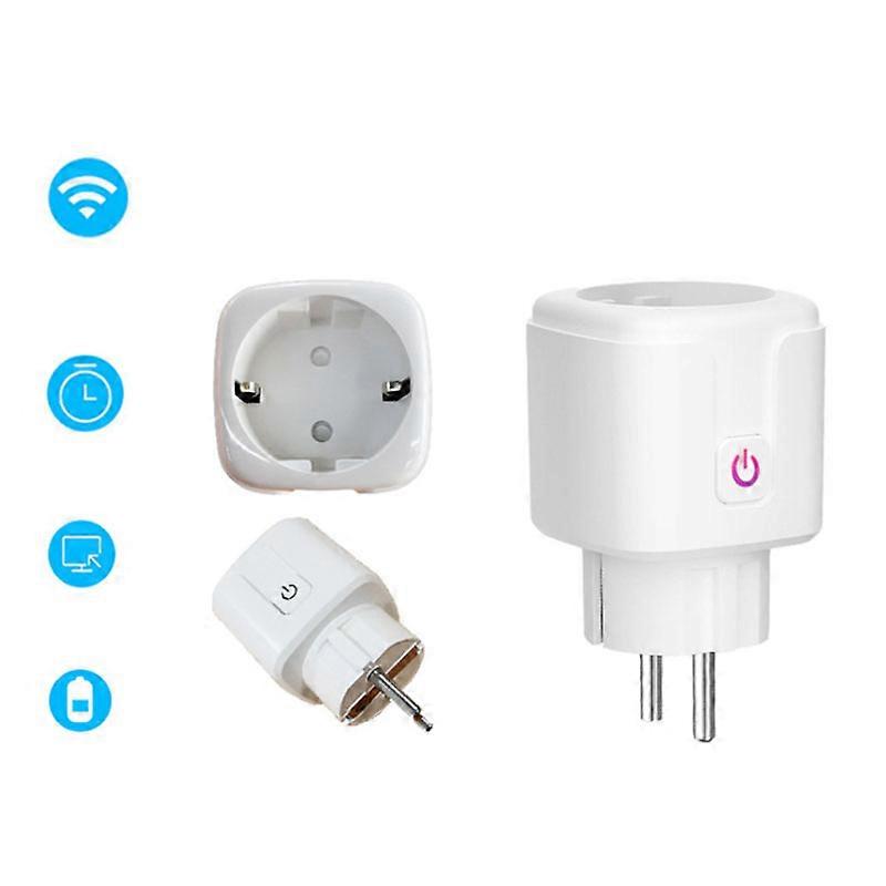 Smart Plug Smart Mini Wifi Outlet Work With Amazon Alexa/echo/google Home Wireless Smart Socket Voice Control