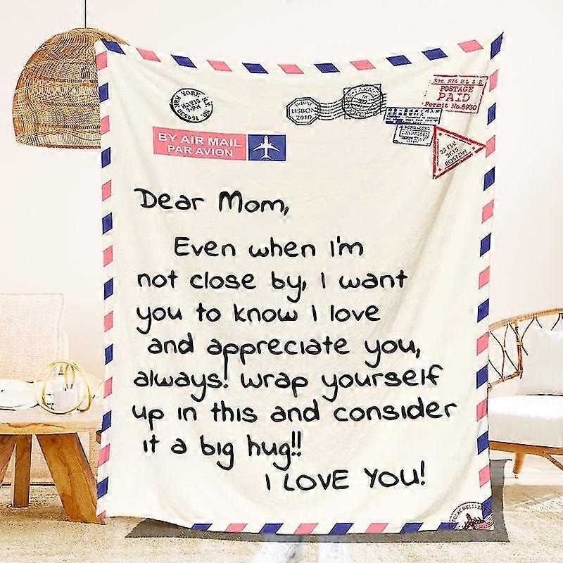 Throw Blanket To Mom From Daughter Son, For Mom