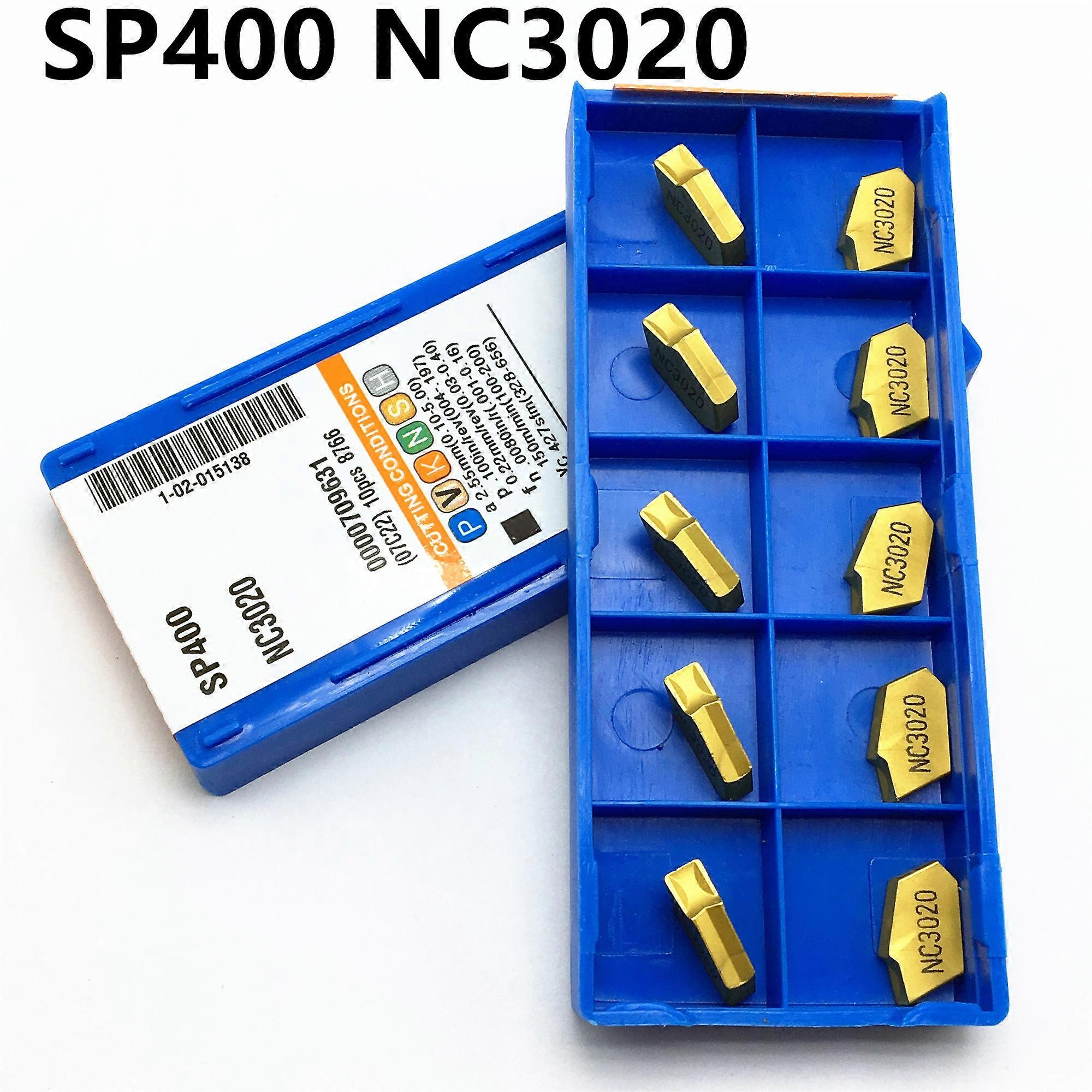20PCS turning tool SP400 NC3020 4mm high quality carbide blade metal turning tool SP400 lathe tool CNC parts and grooving tools