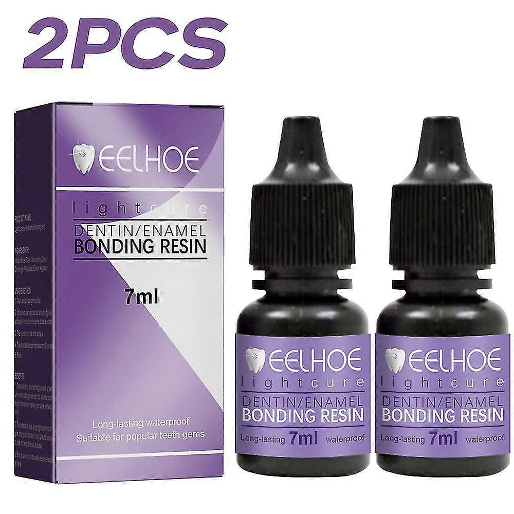 Professional DIY Tooth Gem Glue - 1/2pcs 7ml, UV Light Hardening