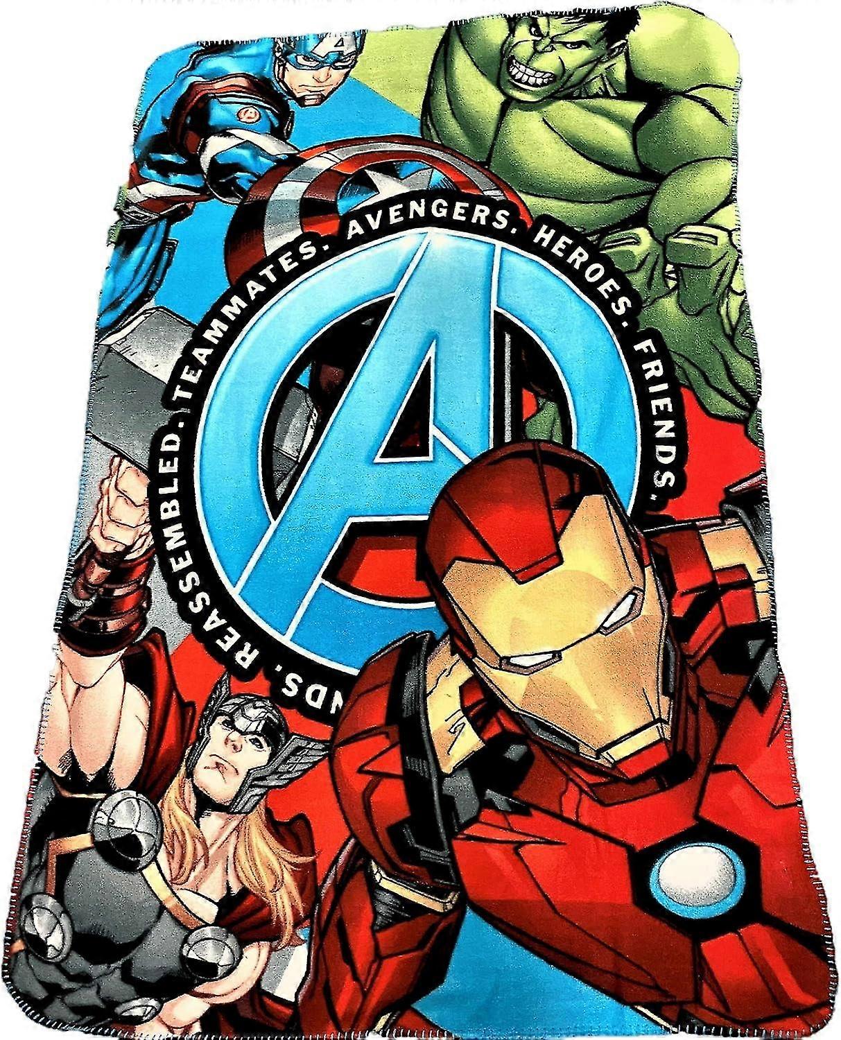 Equipe Avenger' Join to Save The World Cobertor de Lã Aconchegante (Multicolorido)-VerdeFFZ-27ids10802