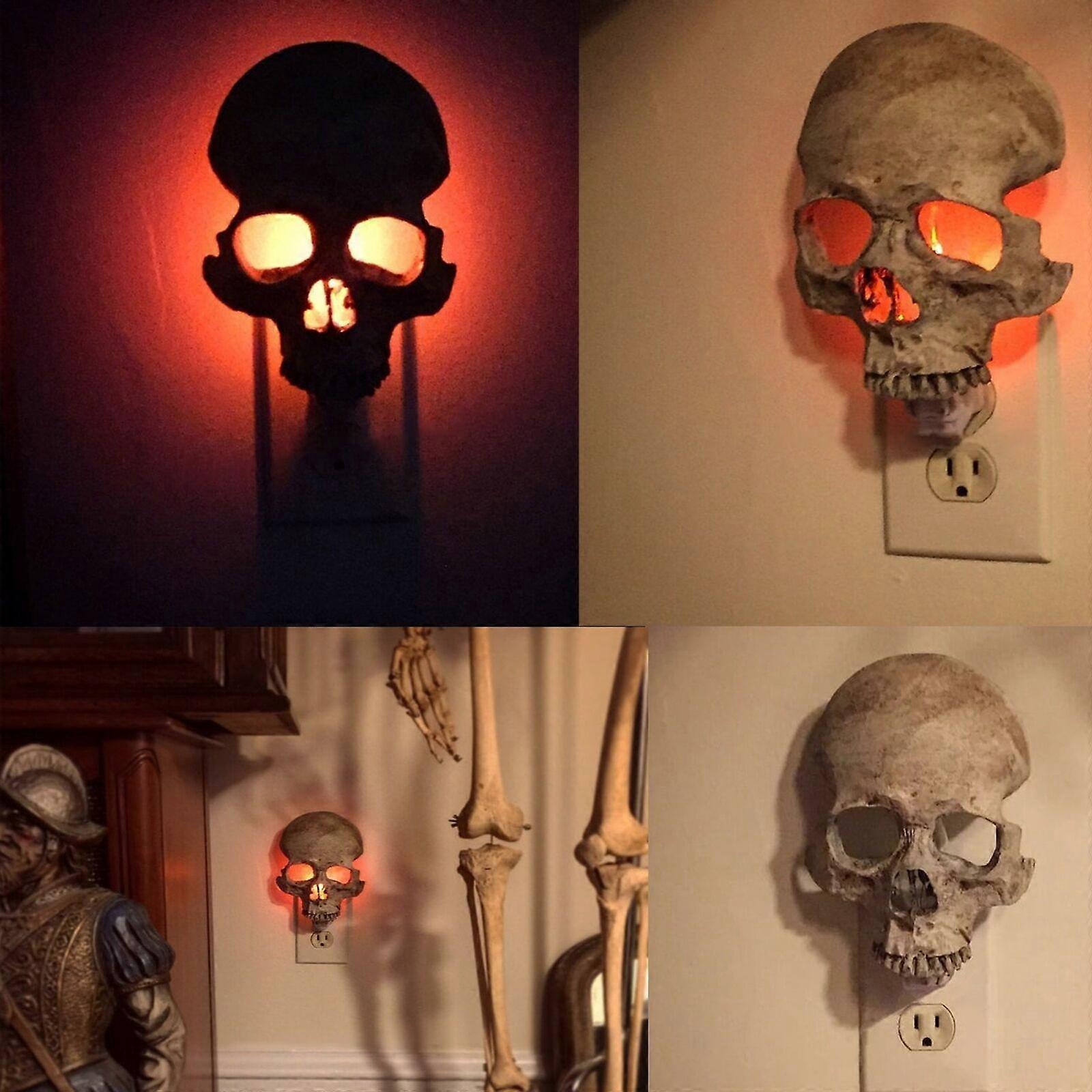 Cráneo humano imitado reutilizable Resistencia a altas temperaturas Firepit Skull Party