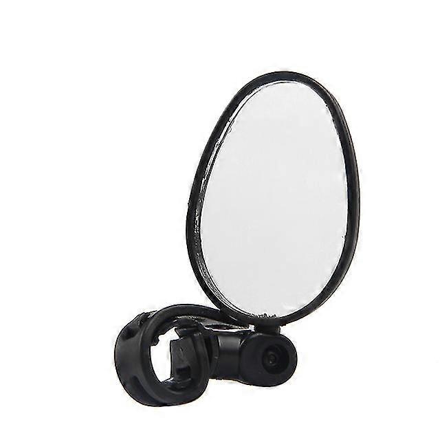 Rearview Mirror For Bicycle Motorcycle Handlebar Mount 360 Rotation Adjustable Bike Riding Round Ellipse Mirror