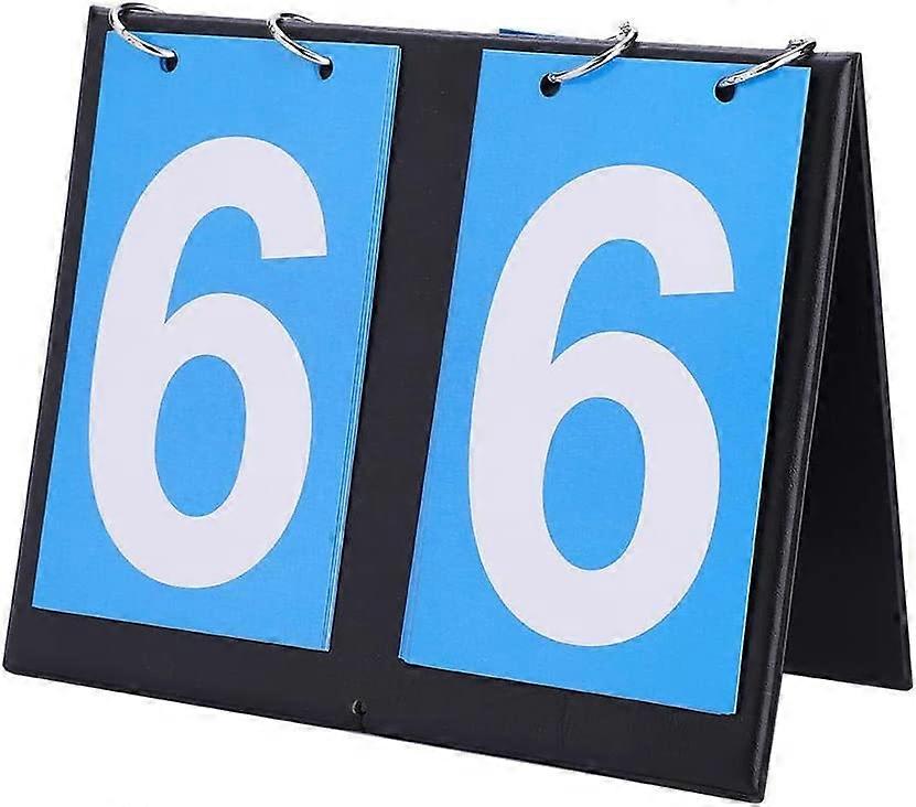 Desktop flip scoreboard 2 portable flip sports scoreboard scorer scorer
