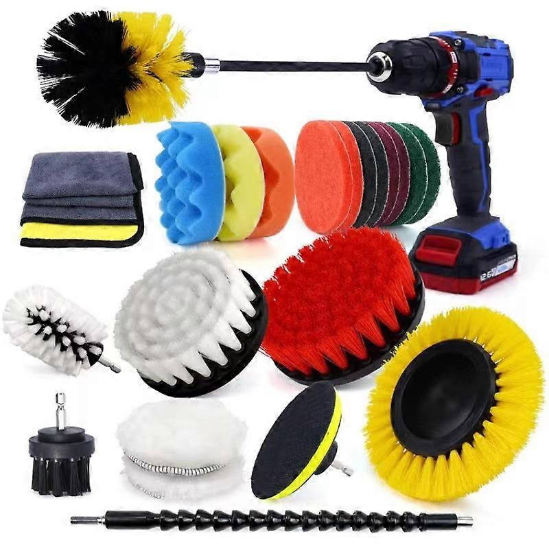 23 PCS / Set Electric Drill Cleaning Brush