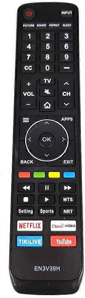 EN3V39H for Hisense TV Remote Control