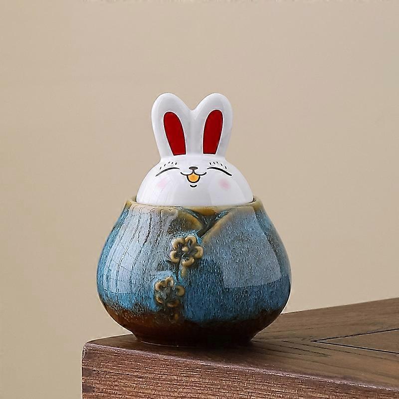 Rabbit Urn for Cat Ashes Keepsake Pet Urns Cats Colors Rabbit Urn, Cat Urns for Ashes Cat ShapedCat urnDog urn Urn for Pet white 175ML(8.5x10.5cm)