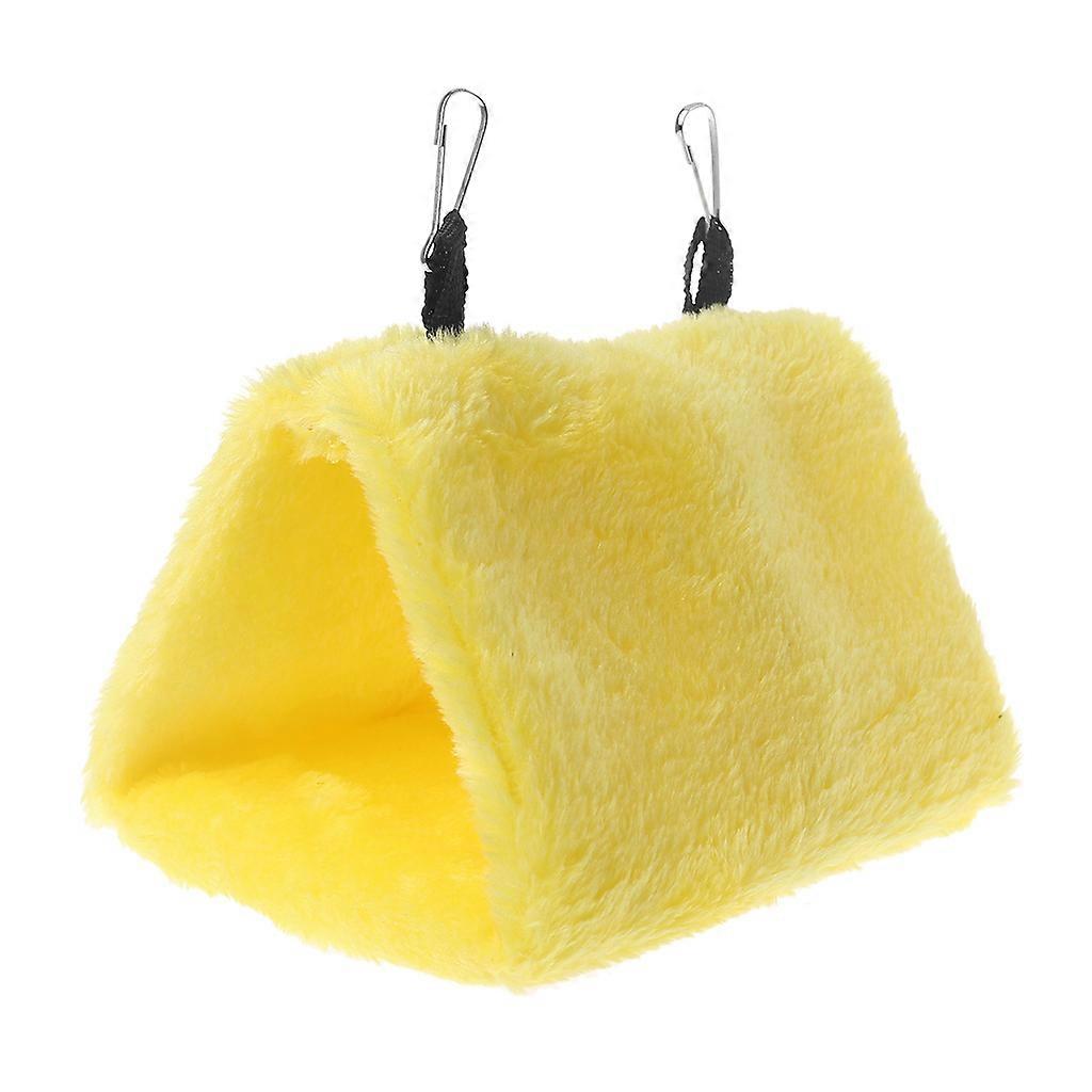 Warm Bird Nest Plush Hideaway Hanging Hammock Sleeping Bed for Small Birds