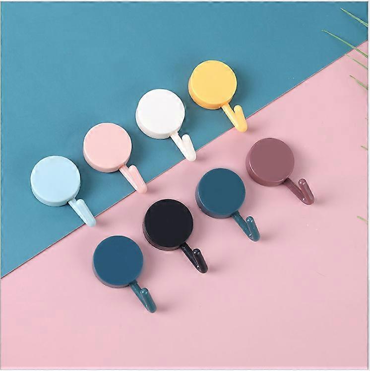 SZTXJ 8 Pack Adeziv Key Hooks Intrare/Ușă/Baie/Bucătărie Multicolor