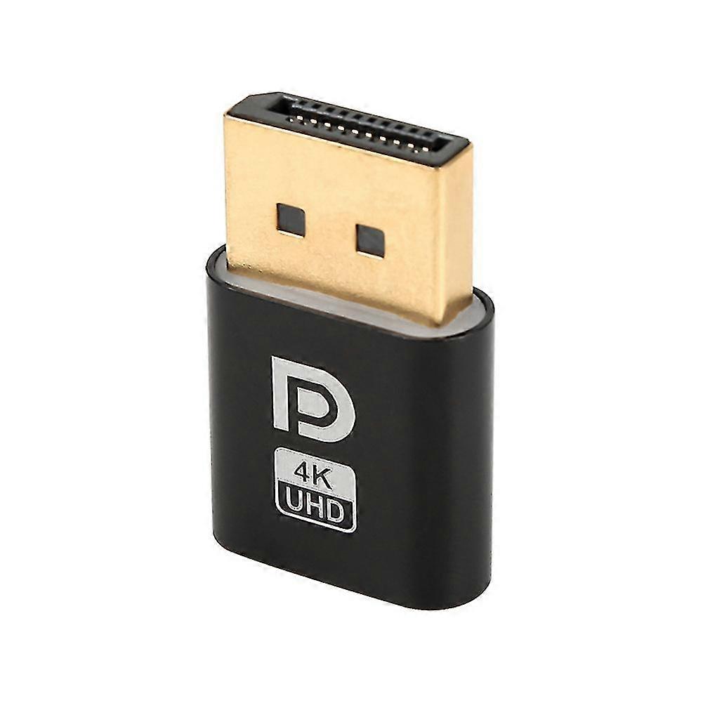4K Displayport Dummy Plug DP Display Adapter EDID Headless Ghost Emulator Desktop-Zubehör für P
