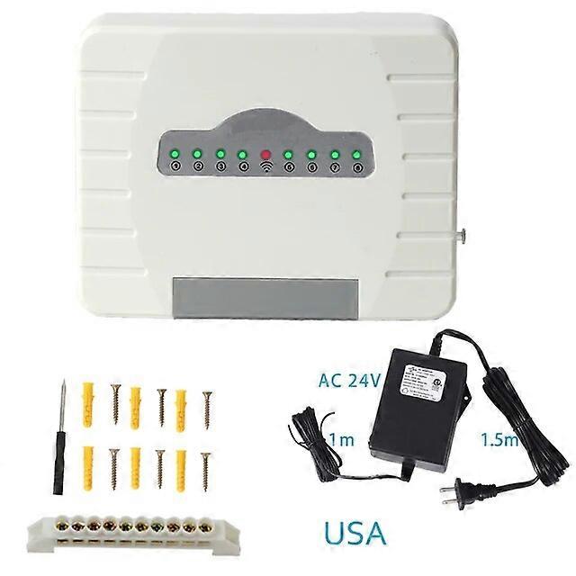 Water Timers New 8 Zone Automatic Digital Tuya APP Control WiFi Smart Water Timer Pump Controller For Garden Irrigation