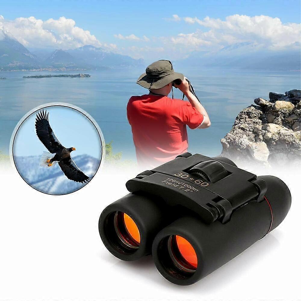 30 x 60 Zoom Mini Compact Binoculars Telescopes Day Clear Image Folda PMV
