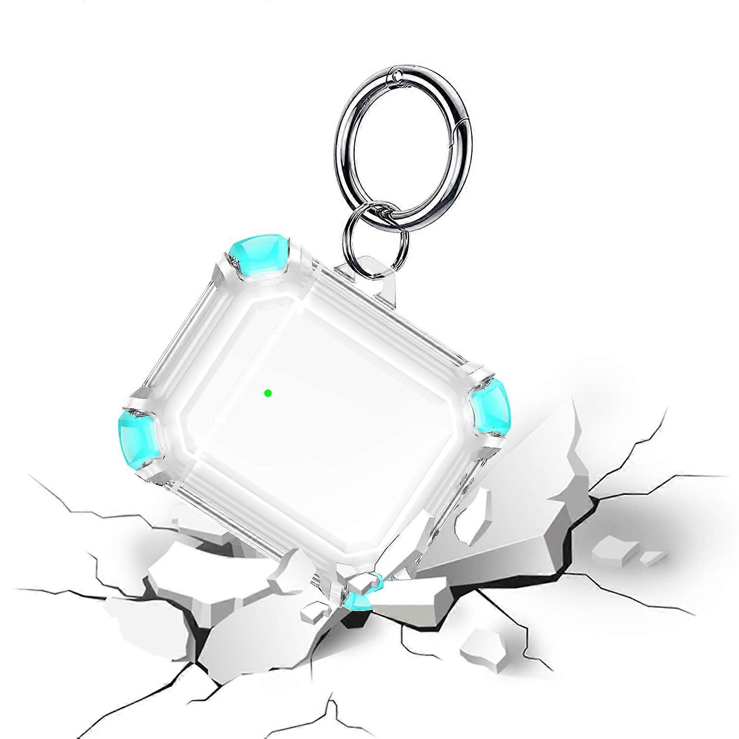 Per airpods pro 2 custodia protettiva trasparente TPU soft shell apple auricolare custodia protettiva