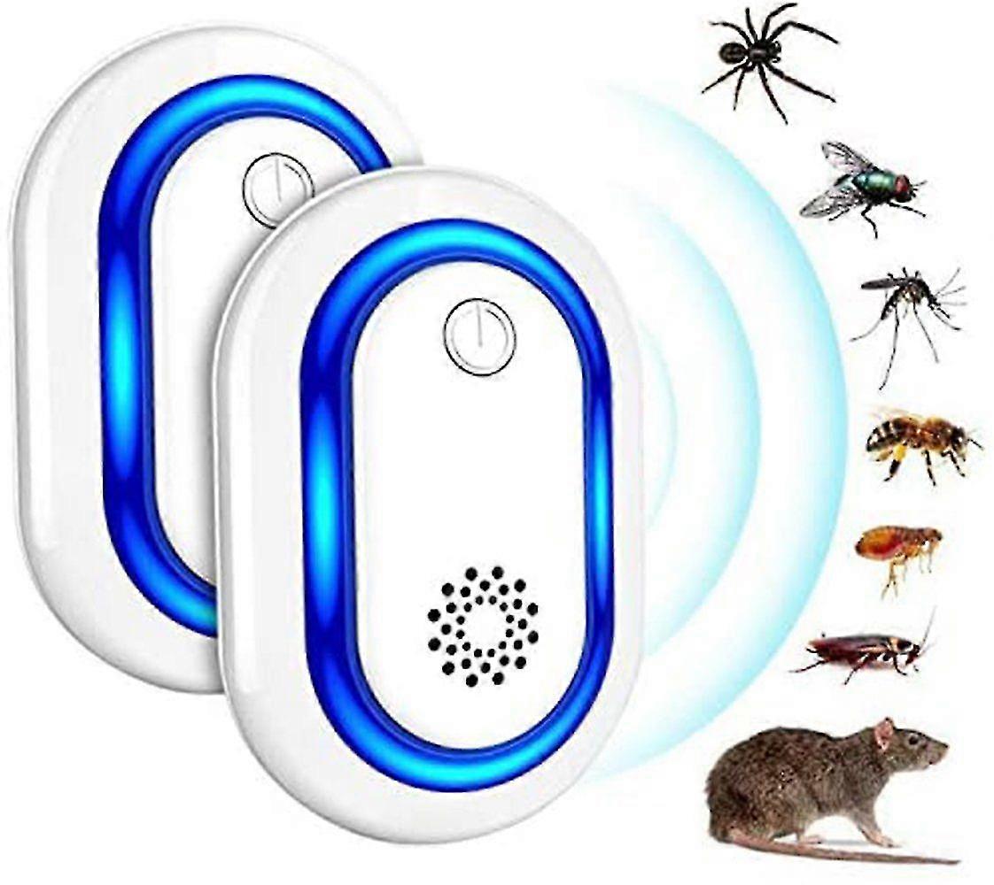 2pcs Ultrasonic Pest Repeller, Electronic Pest Control Mouse