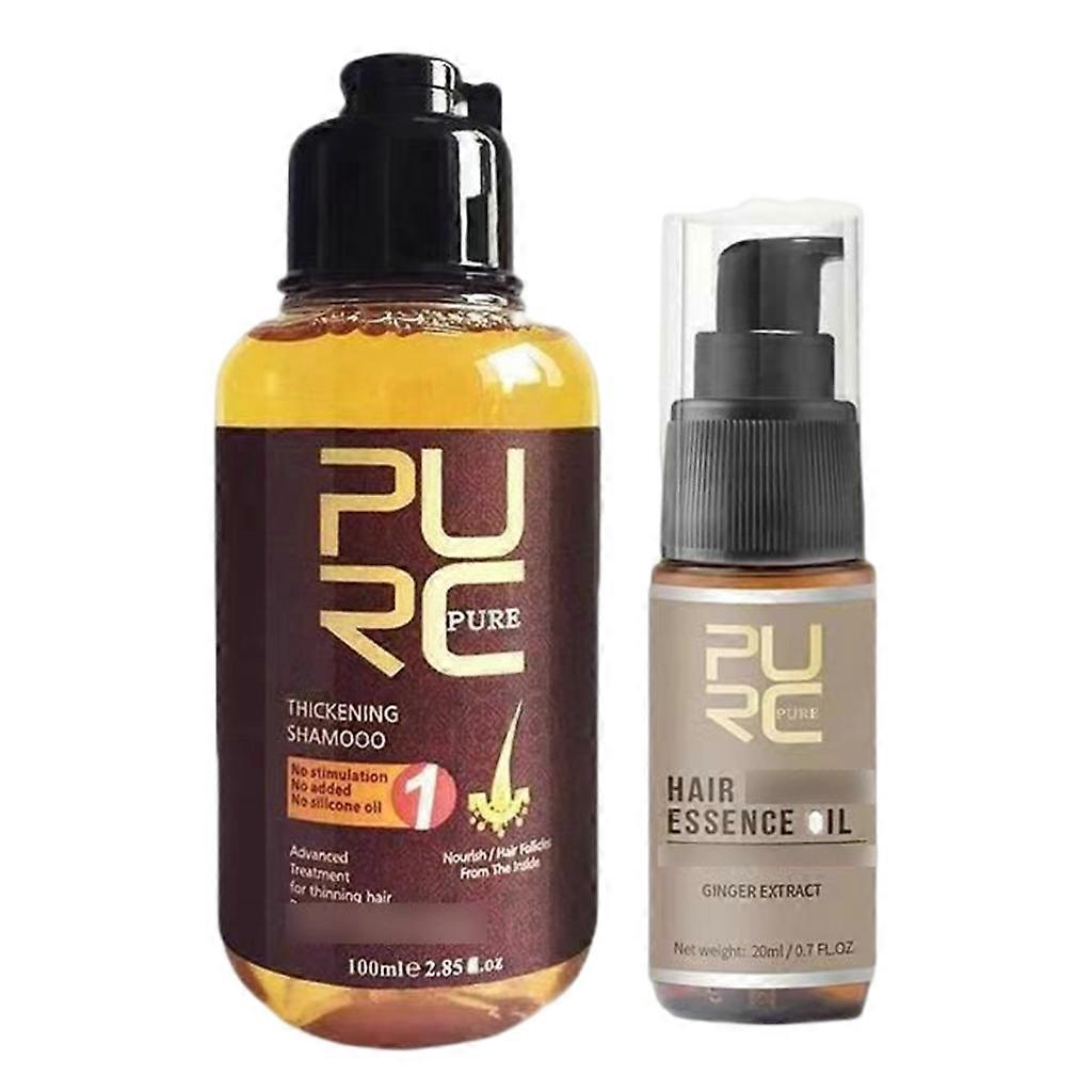 Shampooing au gingembre 100ml shampooing capillaire pour hommes femmes contrôle de l’huile colmatage follicules