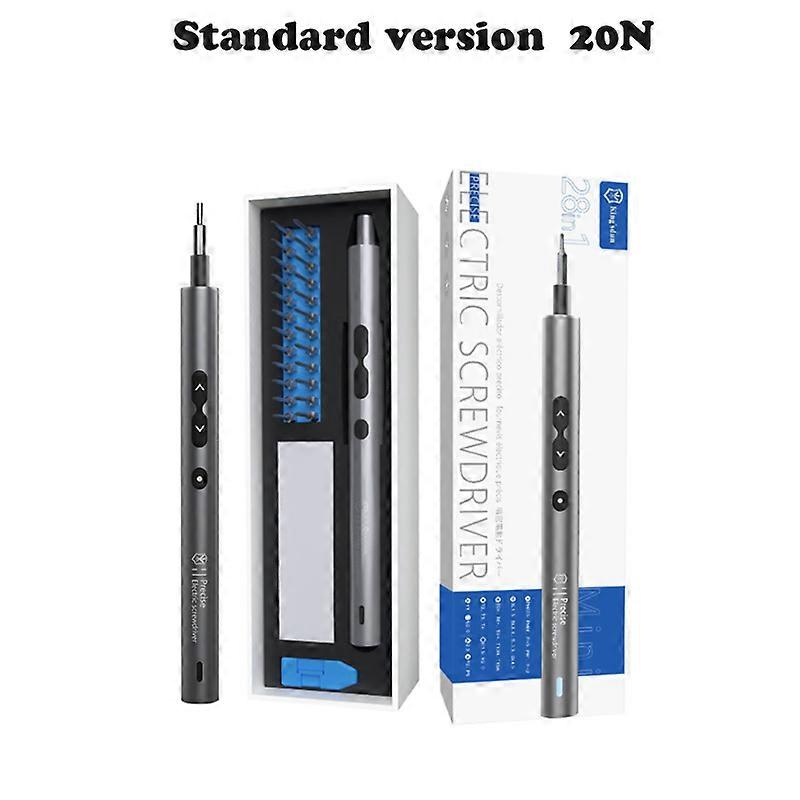 28 in1 MR1-4mm Precision Electric Screwdriver Set Lithium Battery Screwdriver Kit USB Charge N20/N30 Motor with Shadowless Light