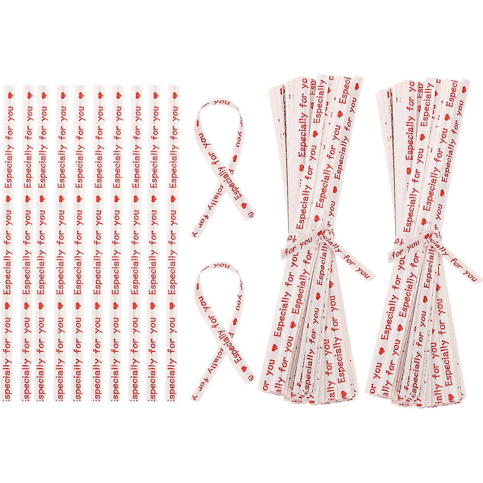 2000pcs Sucette Scellant Cravates Sacs À Collation Torsadés Cravates Cuisson DIY Cravates D’étanchéité