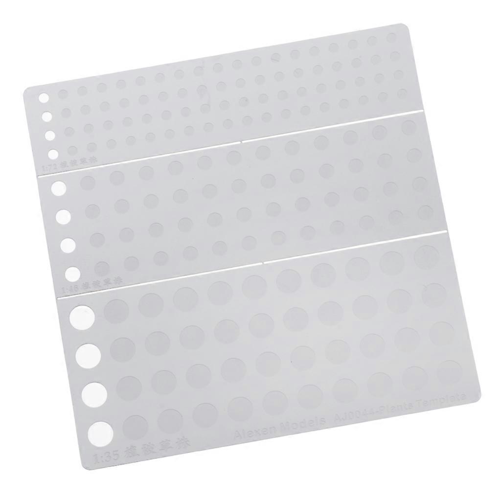 Planting Template 1:35 1:48 1:72 DIY Model Landscape Scenery Accessory