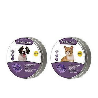 Pet Calm Collar Universal Calming Collar For Cats Dogs Adjustable Relieve Anxiety Soothing Pet Supplies  62cm for dog206