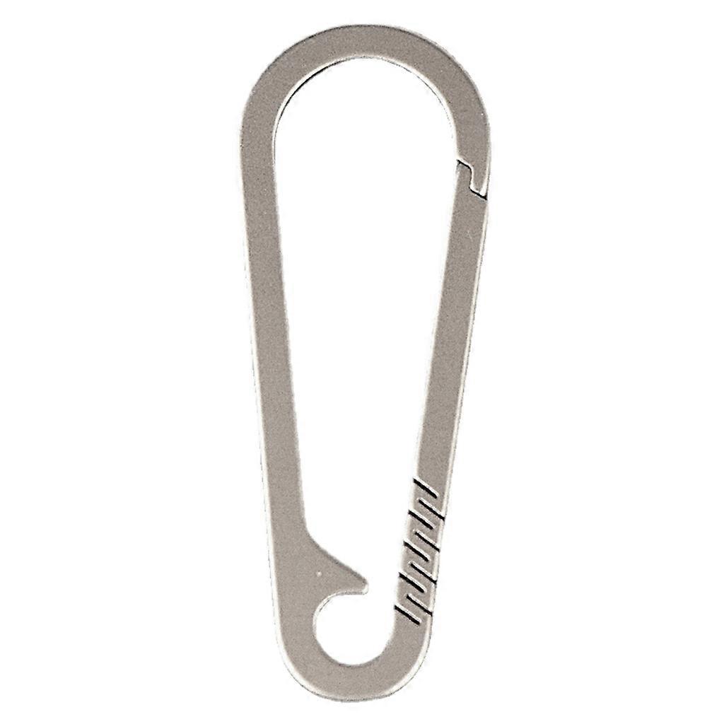 Titanium Alloy Keychain Buckles Practical Carabiner Quick Release Hook Keyring