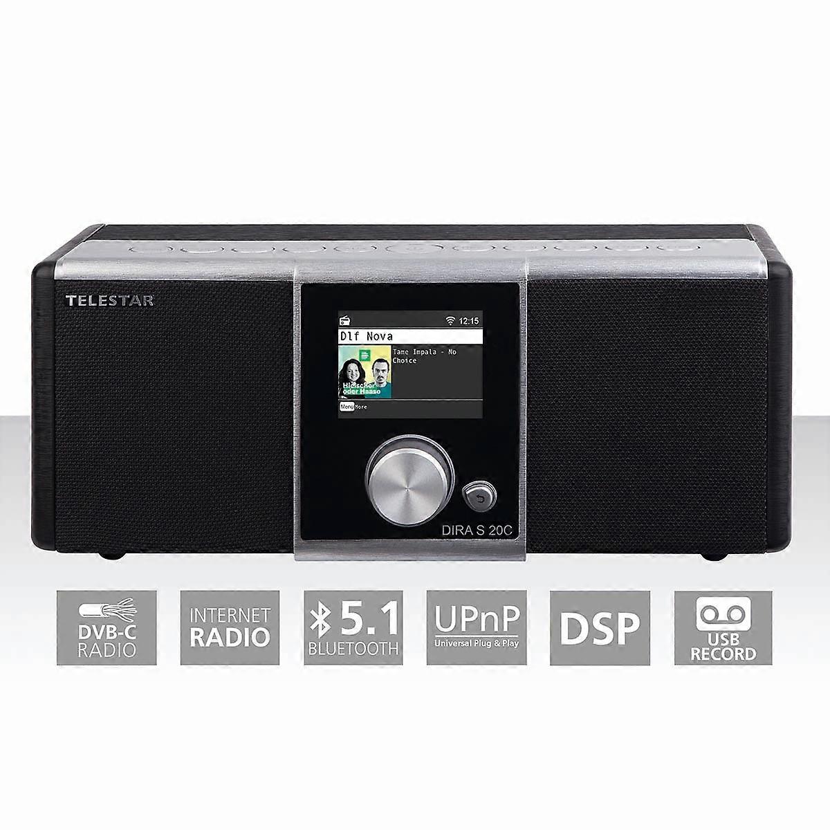 Telestar DIRA S 20 C Cable (DVB-C) and Internet Stereo Radio