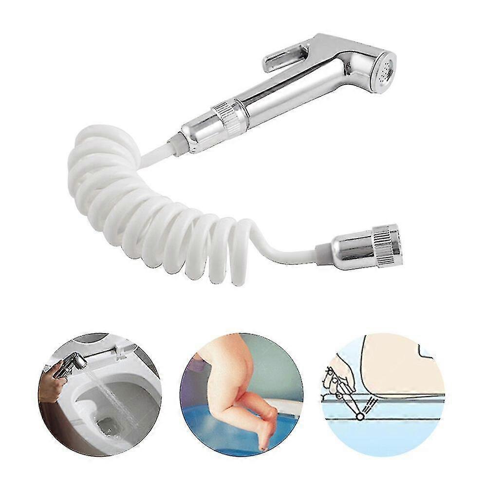Spray Gun Handheld Bidet Toilet Sprayer Shower Head Nozzle Bathroom Cleaning Tool With Shower Hose Portable