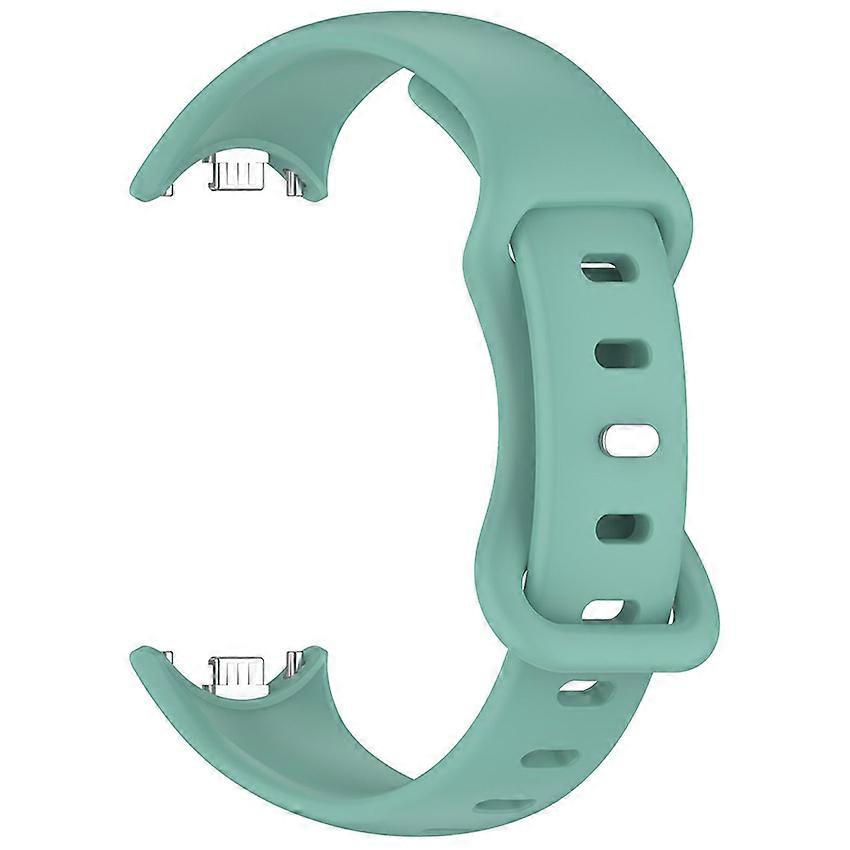 Watch Strap Eight-tailed Reverse Buckle Soft Silicone Watch Band for Xiaomi Band 9/9 NFC/8/8 NFC