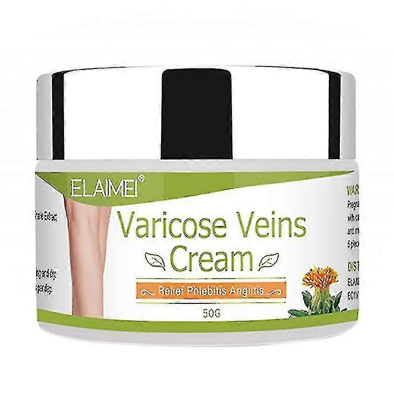 50g Krampfadern-Venensalbe lindern Schmerzen Wölbung Beine Rote Blutstreifen Reparatur Venencreme KräuterDistelcreme