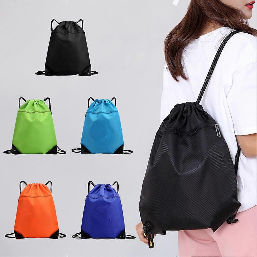 Fashion Storage Bag Lightweight Commuting Both Shoulders Drawstring Backpack