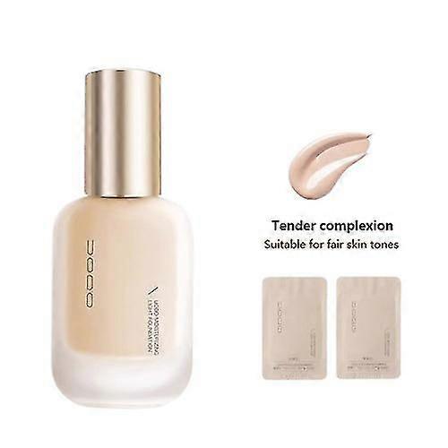 Uodo, קונסילר מייקאפ נוזלי 30 מ"ל, קרם BB עמיד לאורך זמן, עור ללא רבב, עמיד לאורך זמן, עור בהיר, יבש עד שמן