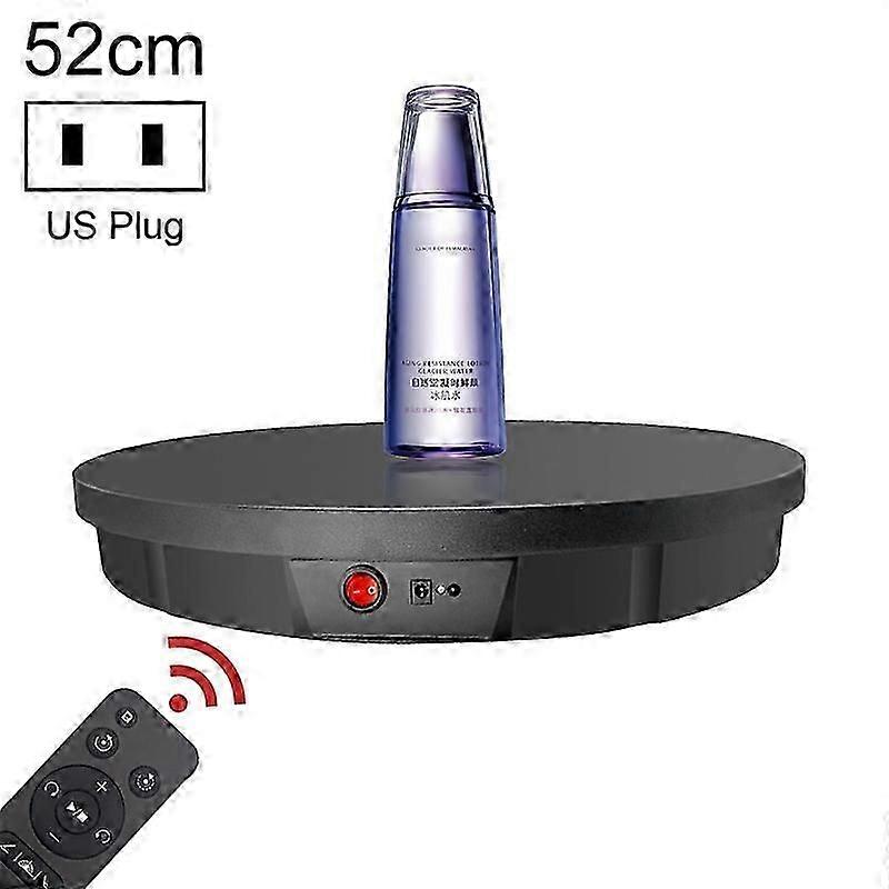 52cm Remote Control Rotating Turntable, Power Plug:US Plug