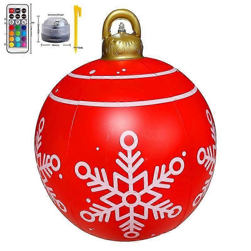 With Remote Control Pvc Inflatable With Luminous Led 15 Colors Garden Decorations Props Ball Toy