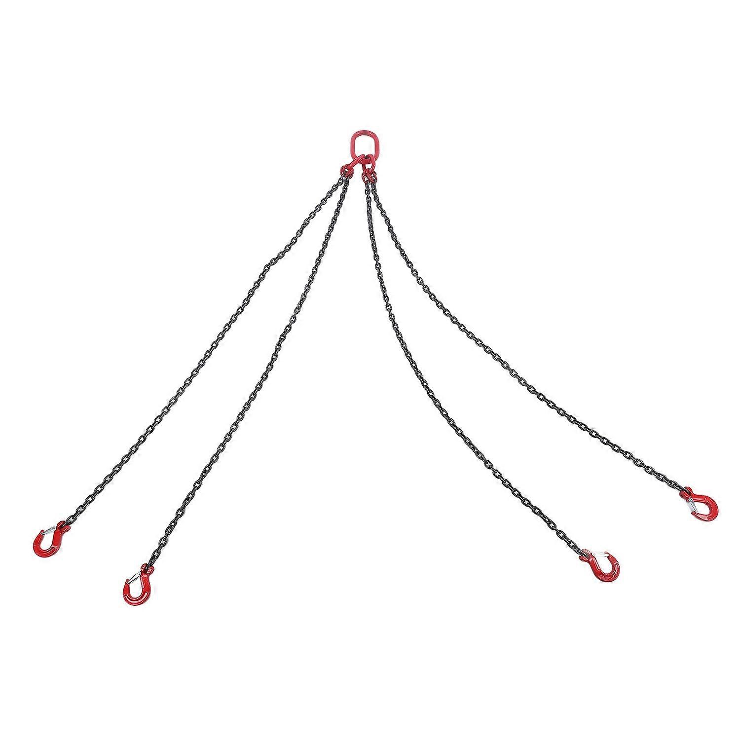 Chain Sling 1.5m 4 Leg Steel Chain Lifting Sling for Factory Building Site Mining Harbor Constructio