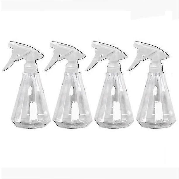 Bottiglie spray di plastica vuote trasparenti