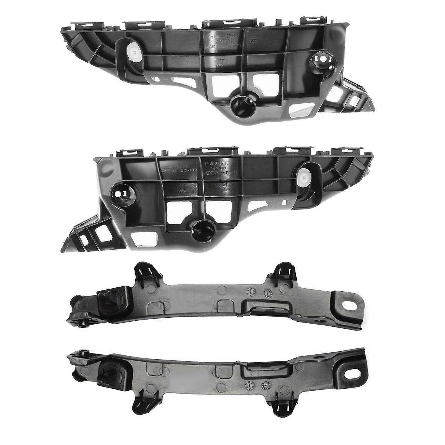 Front Bumper Bracket Pair – Fits VW Jetta 2011-2014 – Left & Right Supports, Direct Replacement