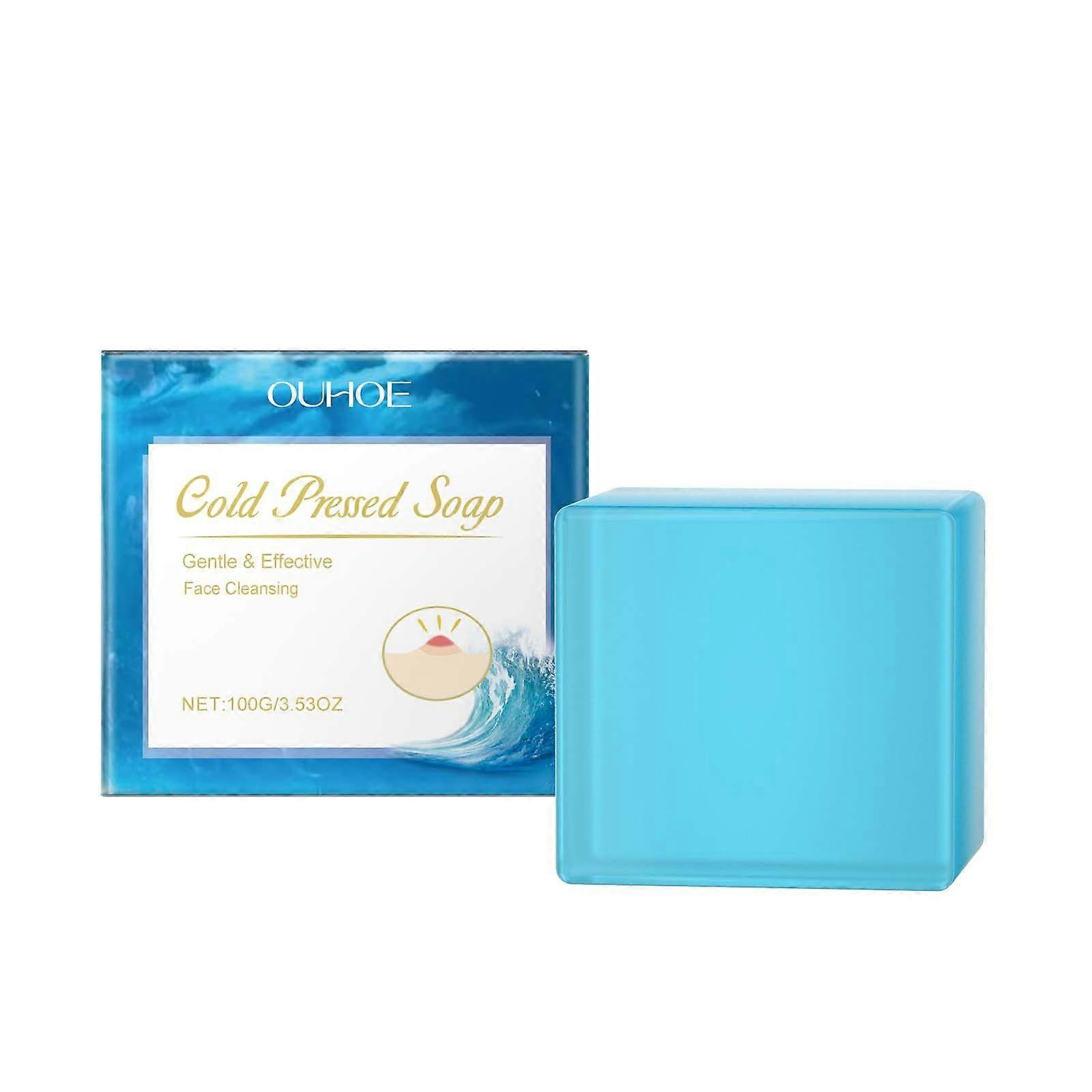 Ouhoe Facial Cleaning Soap Skin Tender And Smooth Hydrating Mild Formula Refreshing Face Soap