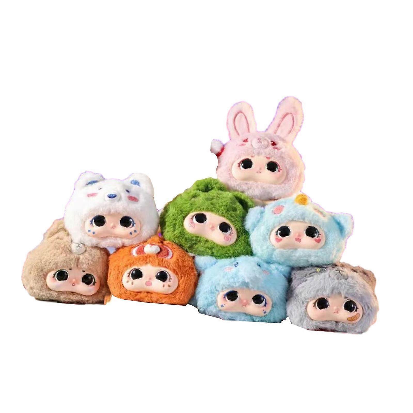 8 قطع لطيف أفخم اللعب جميلة ديكور المنزل مجموعة للبالغين الفتيات الأولاد هدية