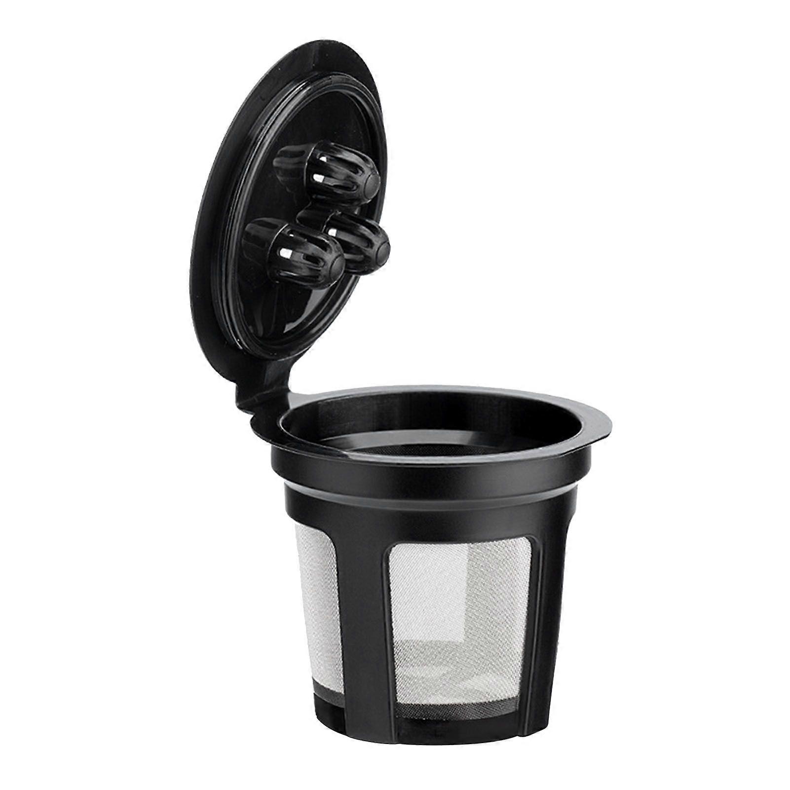 Reusable Coffee Filter Plastic 3 Hole Empty Capsule Replacement for Dual Brew Machine